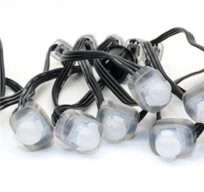 12 mm RGB LED-pikslivalgusti IP68 välikaunistuste jaoks
